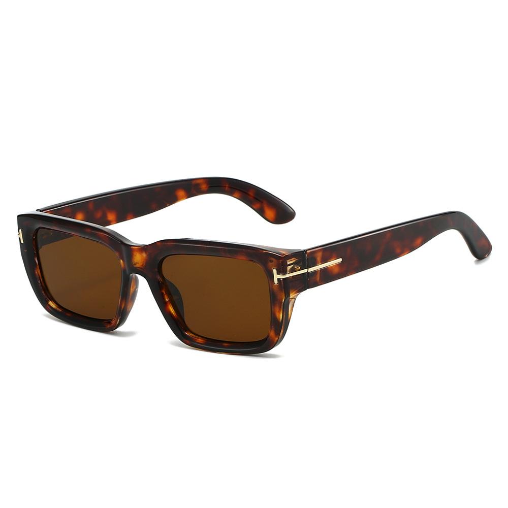JYL TS Sunglasses T Letter Small Square INS Unisex/262