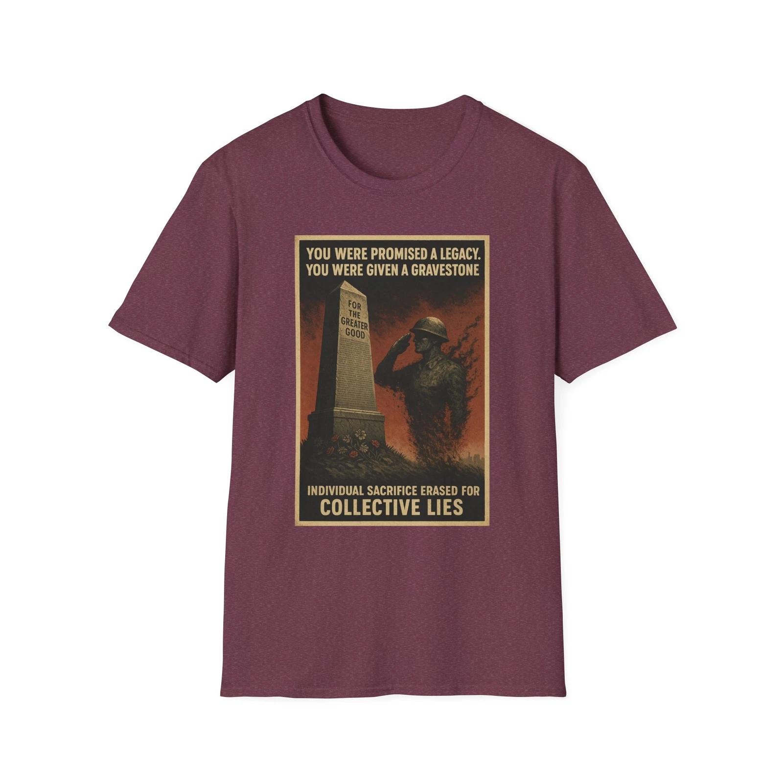 You Were Promised A Legacy Shirt, God Bless Our Veterans, Patriotic Apparel, USA M