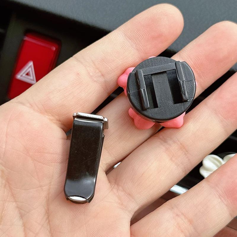 4/6pcs Car Perfume Clip Flower Air Outlet Decorations Car Air Conditioner Air Vent Personalized Interior Decoration Accessories