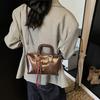 Retro texture small bag women 2025 new portable pillow bag premium versatile commuter messenger bag