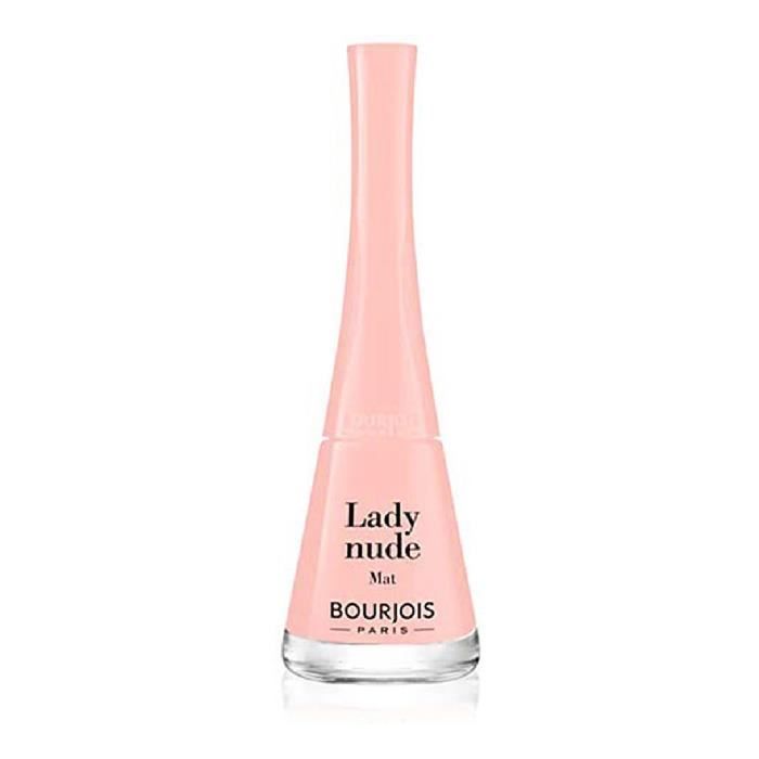 Vernis à ongles - Bourjois - 1 Seconde - 35-lady nude - Gel - 9 ml - Finition brillante