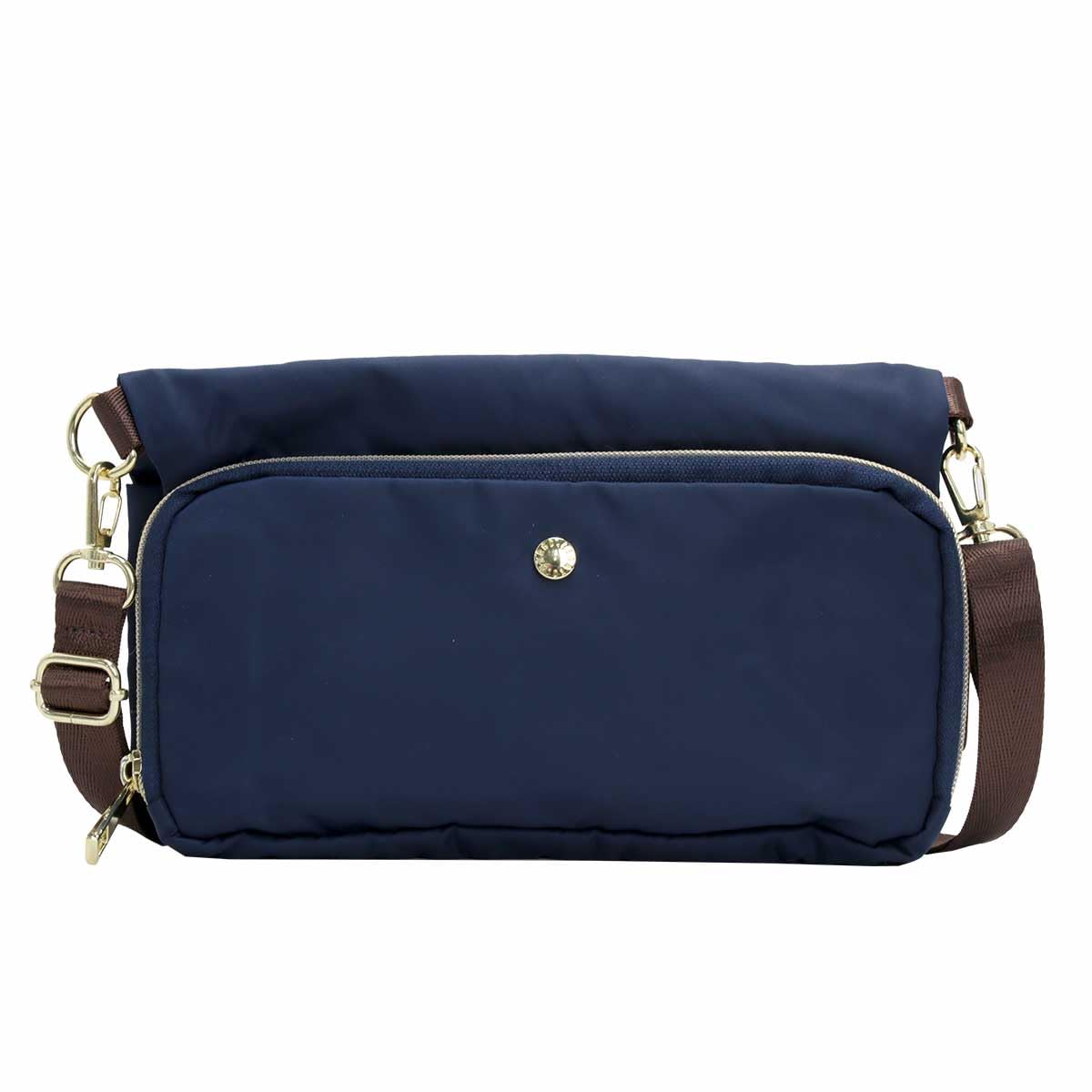 twill nylon wallet shoulder bag Water-repellent double-faced