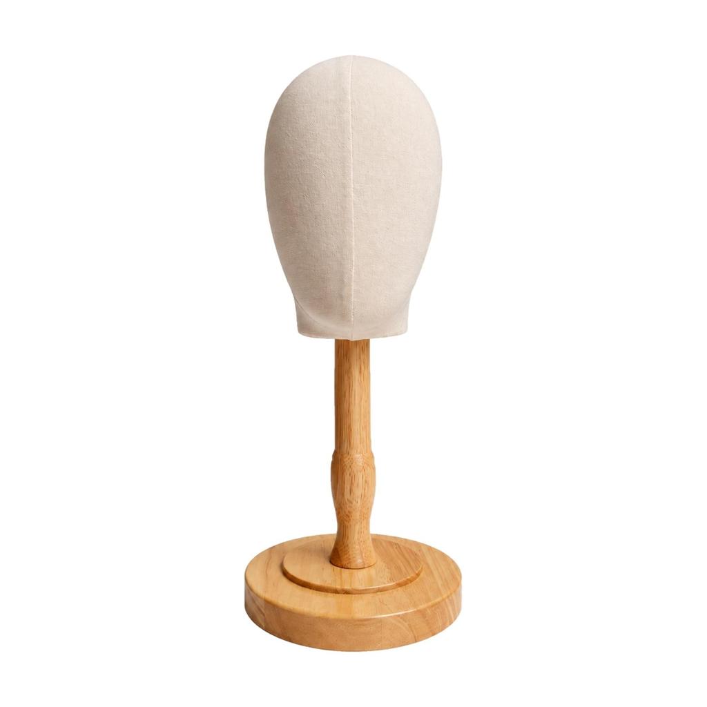 Pin-Able Hat Display Stand Natural Wood for Showrooms, Shelves