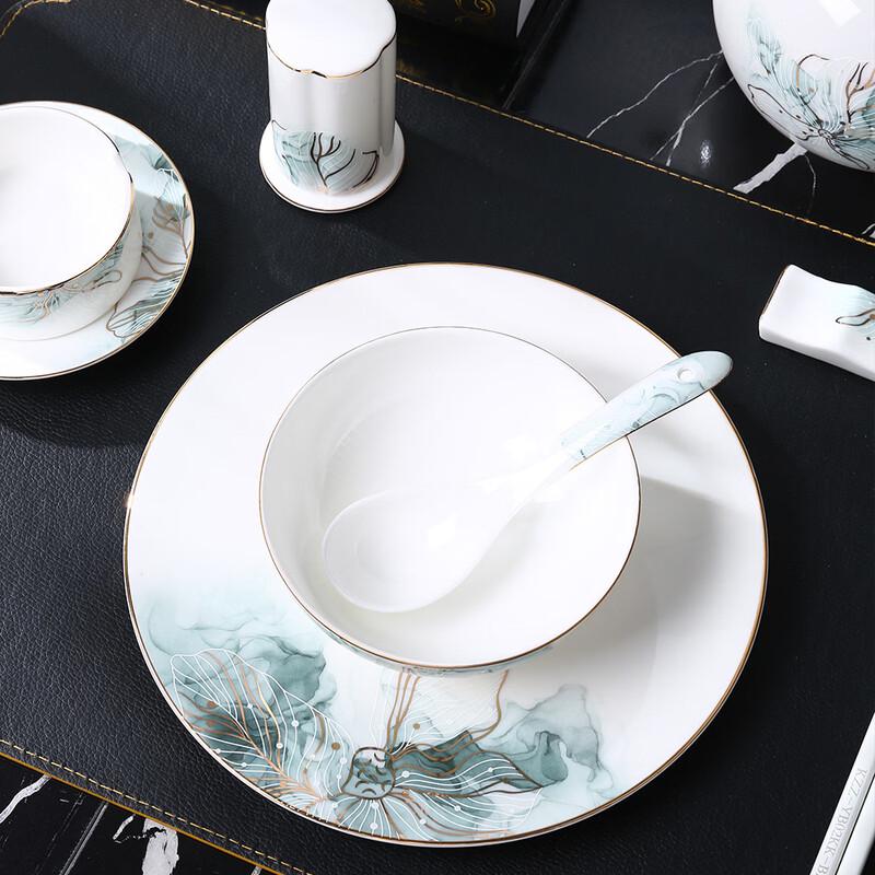 Ru Han New Chinese Style Ceramic Tableware Set