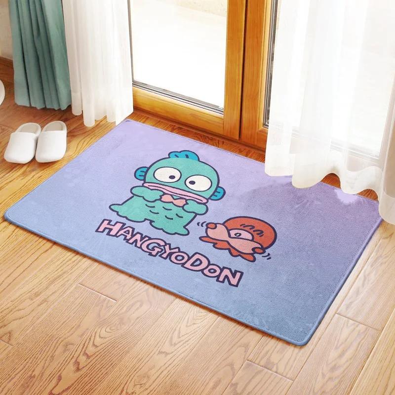 Hangyodon Water Monster, Half Fisherman, Half Fish Man, Bedroom Floor Mat, Double Floor Mat, Bathroom Short Non-slip Mat