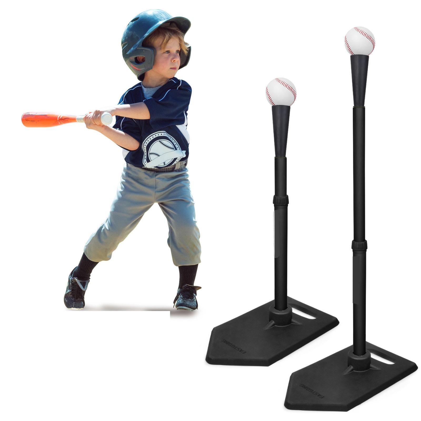 Adjustable Height Baseball & Softball Batting Base Trainer, Practice Base for Baseball & Softball, T,Frame Batting Training Equipment One Size