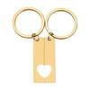 Men And Women Keychain Engraved Stainless Steel Keychain Birthday Gift Valentine's Day Gift For Him / Her