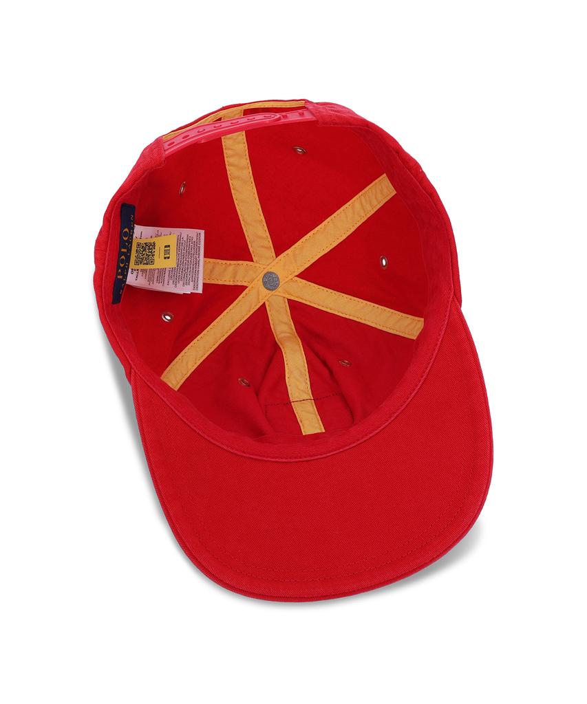 POLO RALPH LAUREN Racing Patch Twill Ball Cap - Red