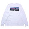 Patagonia Long Sleeve 004 Men's T-Shirt, XL, White, [Used]