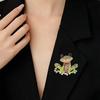 Retro Frog Brooch: Unique European & American Design for Coats & Suits