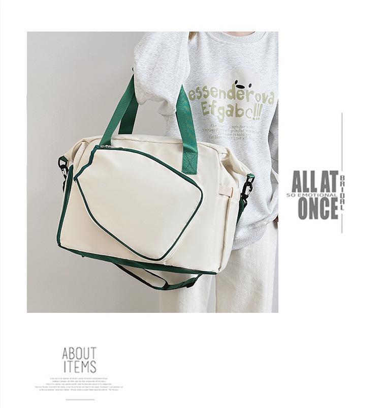 Nowa Modna Damska Torba Crossbody Sportowa i Podróżna: Wodoodporna, o dużej pojemności, stylowa, codzienna torba do fitnessu dla dojeżdżających do pracy