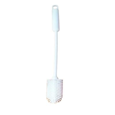 Long Handle 360-Degree Rotating Cleaning Brush Eco-Friendly Non-Slip Grip Silicone Cup Brush Durable Bottle Cleaning Brush Cups