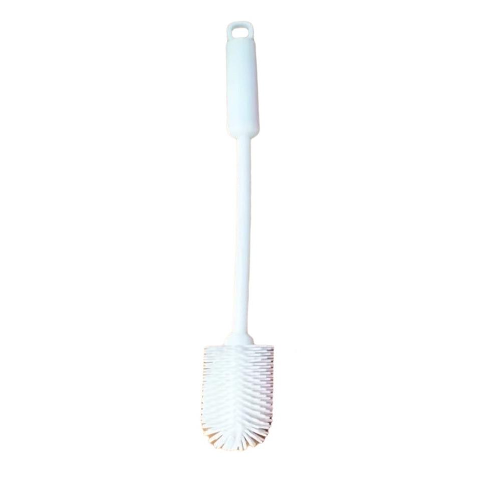 Long Handle Feeding Bottle Brushes Eco-Friendly Bottle Cleaning Brush  Baby Feeding Bottles белый