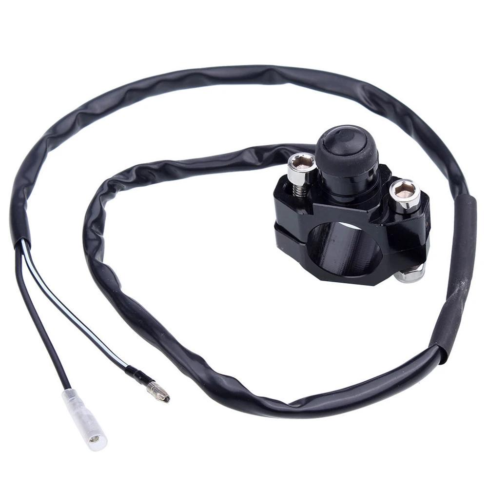 CNC Motorcycle Universal Stop Start Kill Switch Button With Rotating Bar Clamp For  HONDA YAMAHA YZF WRF CRF EXC XCF 125 250