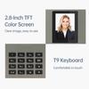 NaIntelligent Face Biometric Fingerprint Password Employee Attendance NaMachine Checking-in Recorder 2.8 inch   Screen Infrared Dual-Camera Fast to 