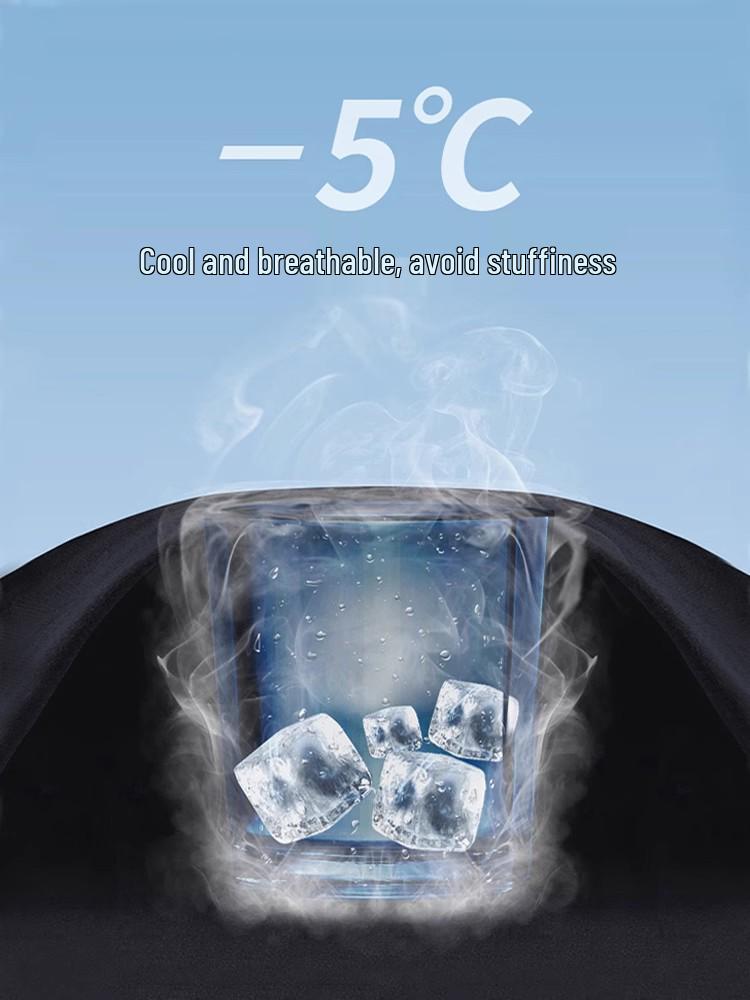 Men's Quick-Dry Ice Silk Tank Top - Loose, Thin, Sleeveless Racerback T-Shirt for Summer.