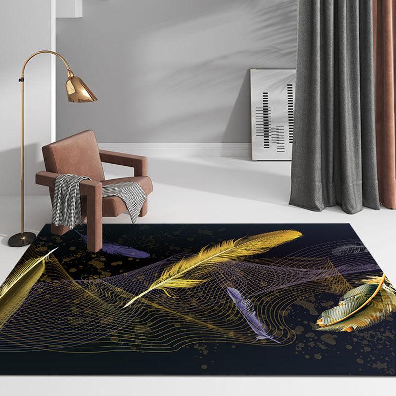 Modern Luxury Rugs Living Room Decoration Home Large Carpet for Bedroom Children's Room Decor Floor Mats Green Porch Doormat