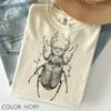 Vintage Beetle Linocut Shirt Comfort Colors®, Retro Stag Beetle Entomology Shirt, Cottagecore Insect Shirt, Nature Bug Shirt, Bug Lover Gift