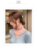 Women's High-Neck Knitted Snood Pullover: Warm, Decorative Wool Collar for Neck and Cervical Spine Protection