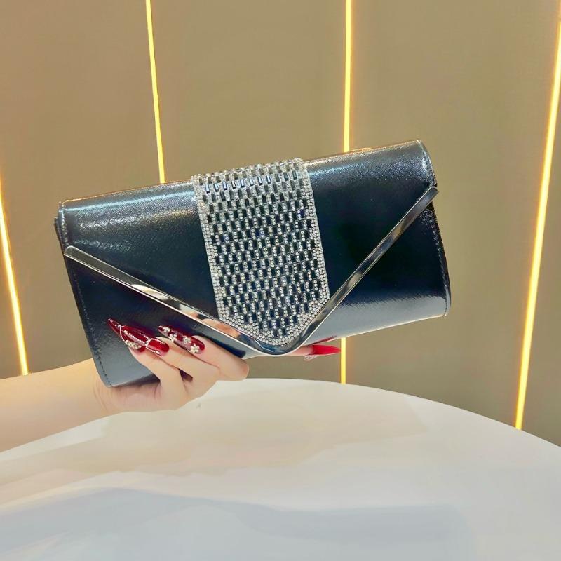Dinner Bag: Lady's Handbag, Diamond-encrusted Crossbody Bag, Clutch Bag, Dress Bag