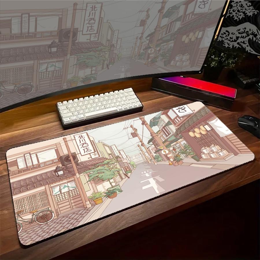 Big Mouse Pad Gaming Colorful House Large Mousepad Office Accessories Desk Mat Gamer Setup Mousemats PC Kawaii Mats