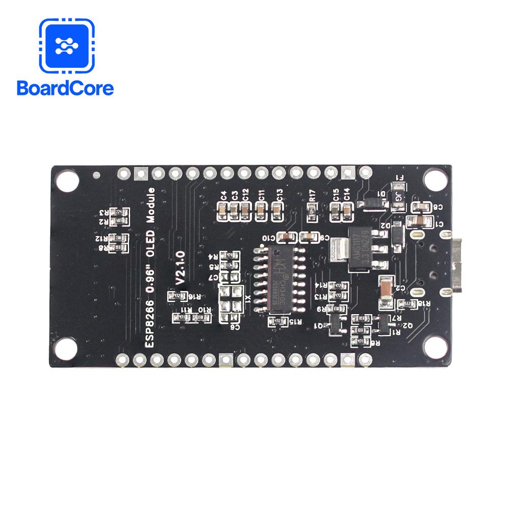 NodeMCU ESP8266 WiFi Display Development Board with 0.96 Inch OLED Display CH340G ESP-12F WiFi Module TYPE-C USB for Arduino
