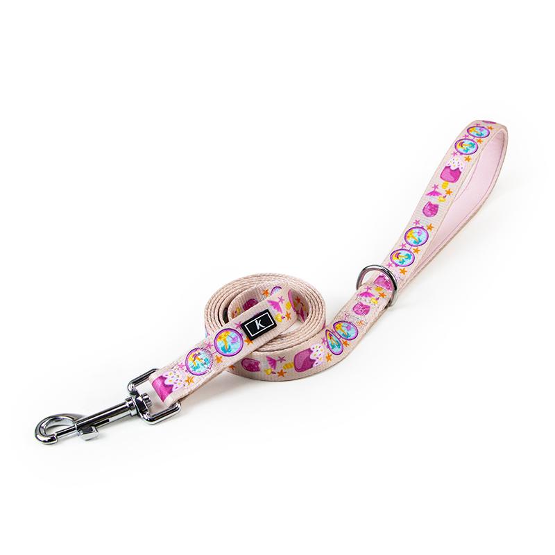 Floral Dog Leash Nylon Pattern Flower Print Adjustable Pet Leashes designed for Dogs Small Medium Large Puppy Practical Household Product