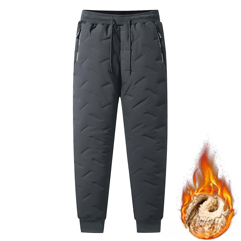 

Зимние мужские спортивные штаны с флисовой подкладкой, теплые утолщенные свободные лыжные брюки для сноуборда, водонепроницаемые джоггеры, уличные мужские брюки 7XL серый