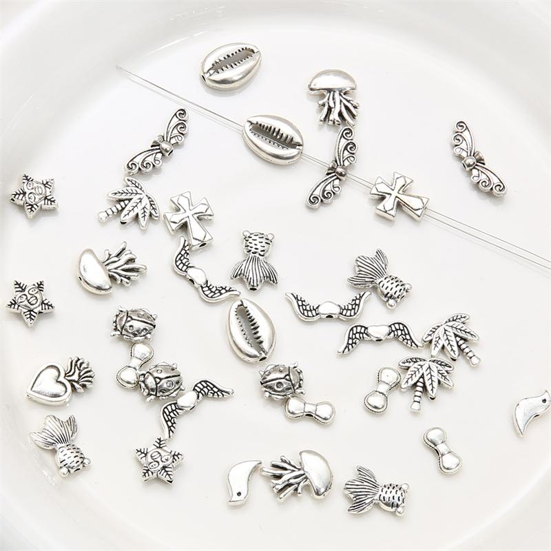 Metalllegering anheng for smykker gjør DIY armbånd halskjede Cat Bird Charms