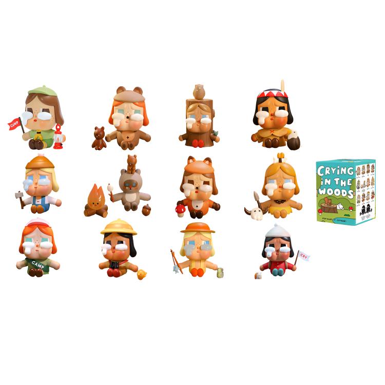 

POP MART CRYBABY Crying Doll, Jungle Adventure Collection Mystery Boxes Single Mystery Box/Full Box 12 Pcs