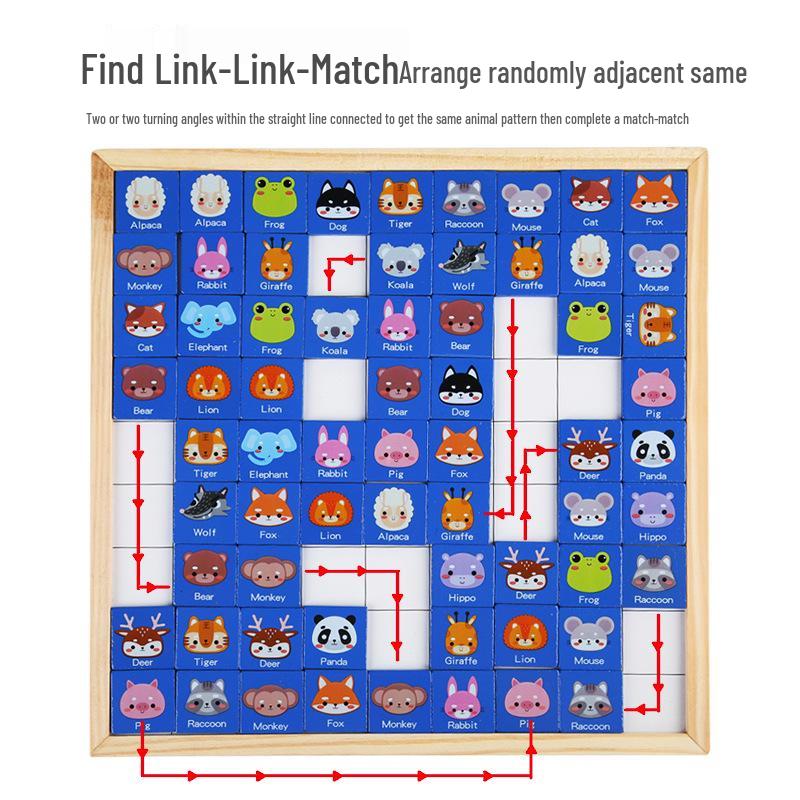 Kids' Logical Thinking Puzzle Game – Educational Parent-Child Match & Concentration Toy