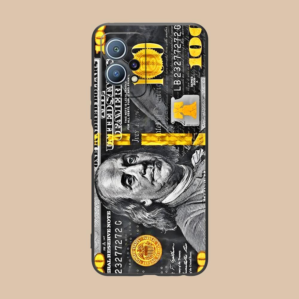 USD Dollar Matte TPU Mobile Phone Case for Huawei P60 P50 P40 P30 P20 P10 P9 P8 Pro Lite Plus Colorful Printing Cover