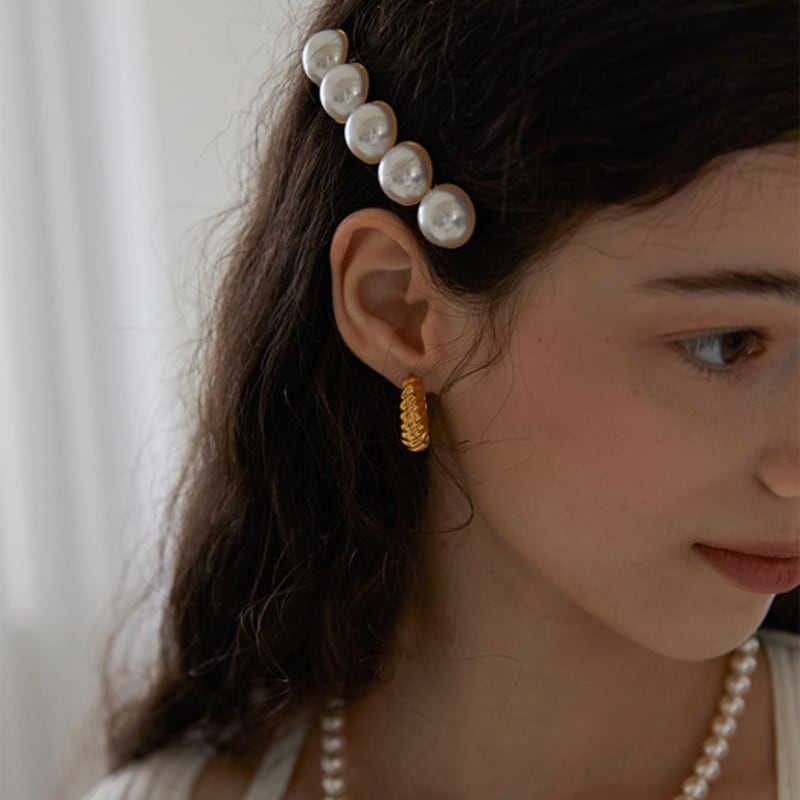 

OVLA Aurora romantic five balls pearl hair pin HP006 aurora pearl