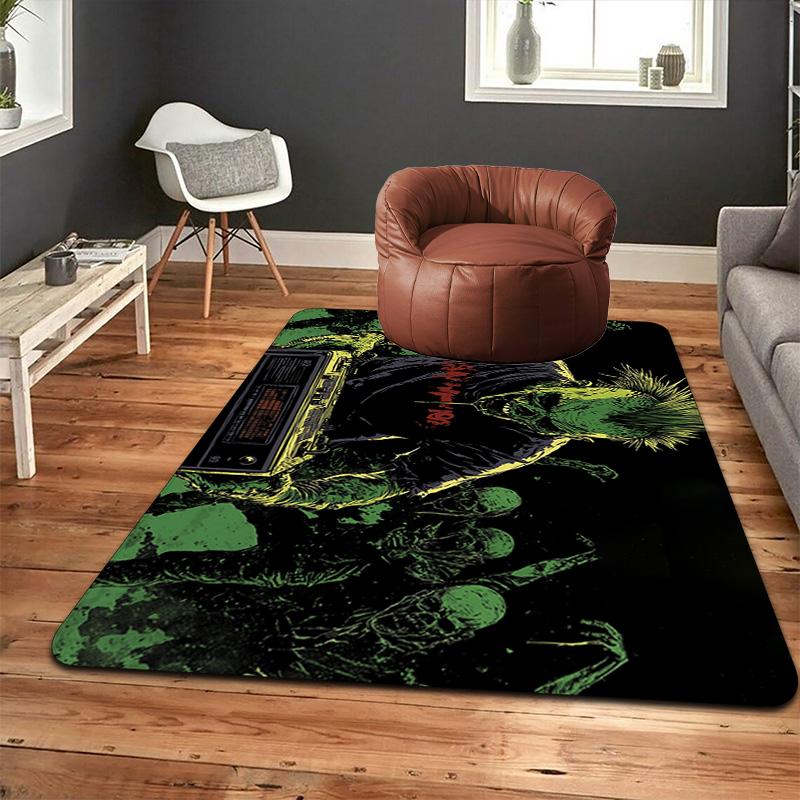 Horror Zombie Rug Floor Mat for Living Room or Bedroom Soft and Comfortable Carpet a Gift for Birthday and Holiday.MFF0918269