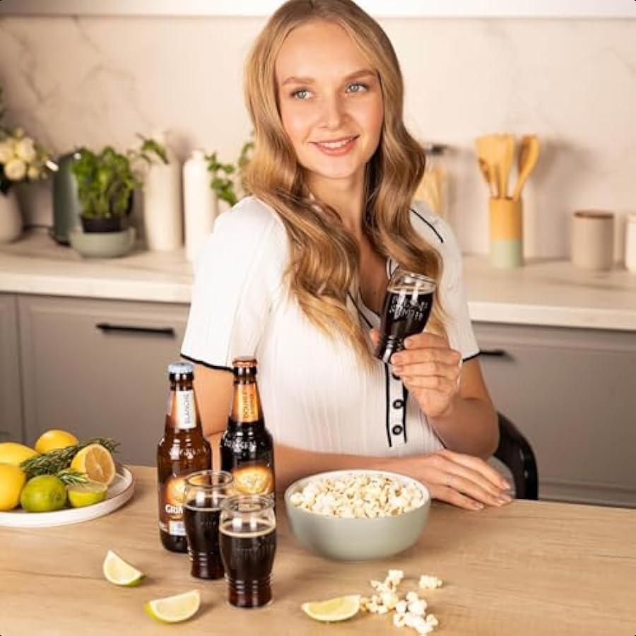 

Набор пивных бокалов Пилснер из банок Мейсона по 5 унций, 6 штук, набор дегустационных бокалов для дегустации пива, дегустационные бокалы, маленькие пинтовые бокалы, крафтовое пиво, Гиннесс United States