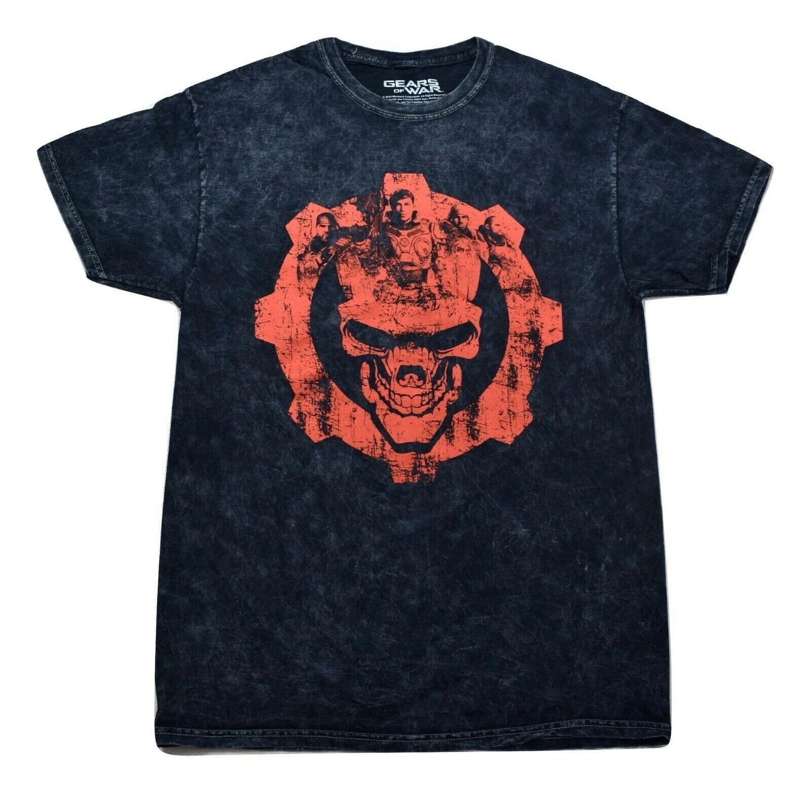 

Gears of War Mens Gears of War 5 Black Tee Shirt New M 3XL