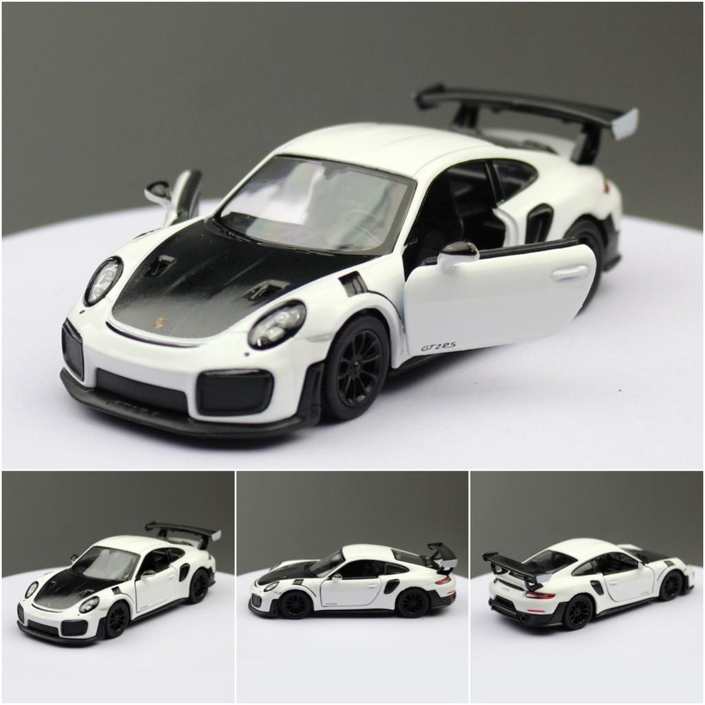 Porsche 911 Gt2 Alloy Car Model With Inertia Control For Collectors
