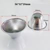 1 Piece 20-126Mm 15-120 Degree Lampshade Reflective Bowl For Diy Light Optical Led Aluminium Reflector Cup For Cob Lamp Bead