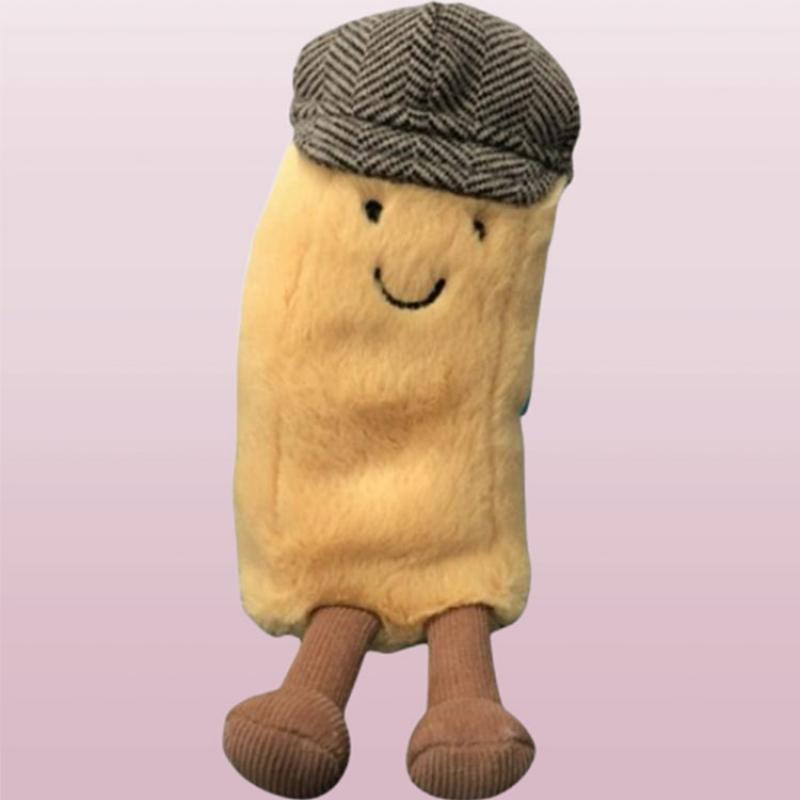 JELLYCAT Fun Food Series AMUSEABLES CHARLIE CHIP - Fries (Single) Cute Doll Plush Small Tall