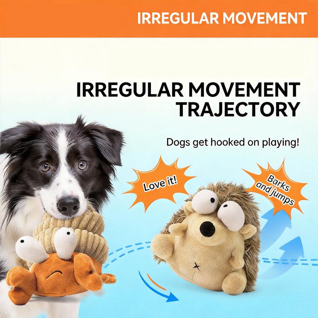 Pet Toys, Dog Toys, Plush Vibrating Balls, Pet Sounds, Automatic Dog Walking For Puppies And Young Dogs
