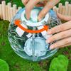 Guinea Pigs Running Ball Toy Comfortable Stress Relief Hamster Ball Transparent Spacious Space Pet Wheel For Home Living Room