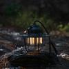 LED Camping Lantern Hanging Tent Light Type C Charging Retro Camping Light 4 Light Modes Multifunction for Outdoor BBQ Traveling