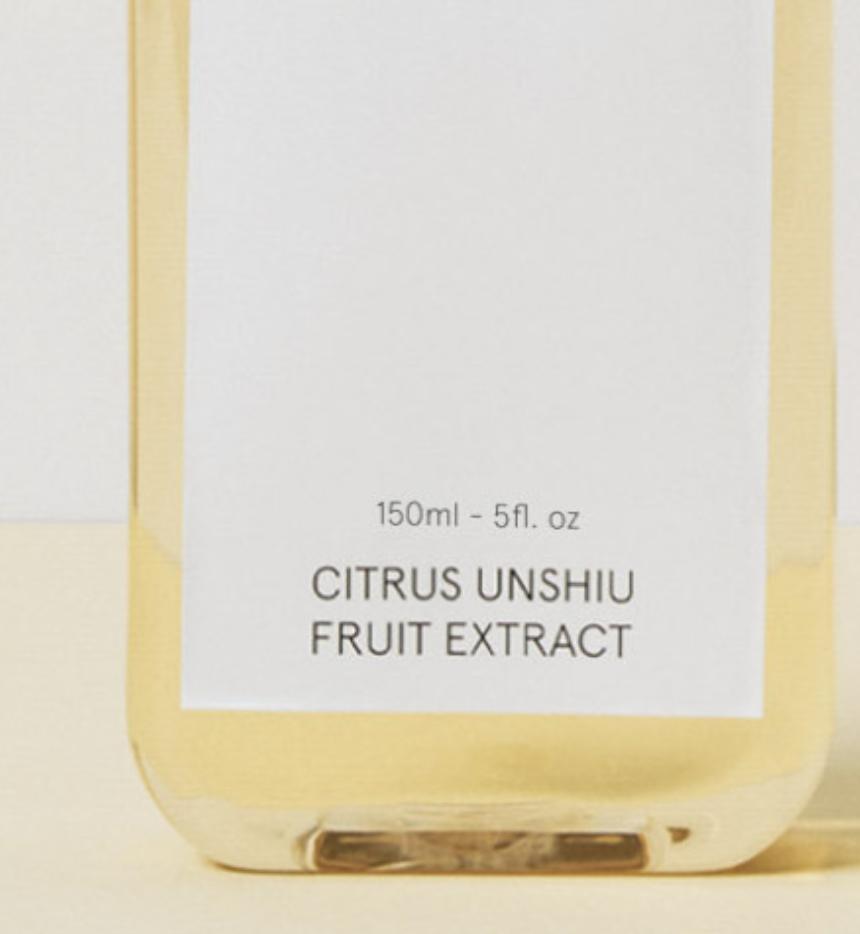 ONE THING Citrus Unshiu Fruit Extract Toner Brightening Tone Clarifying 150ml