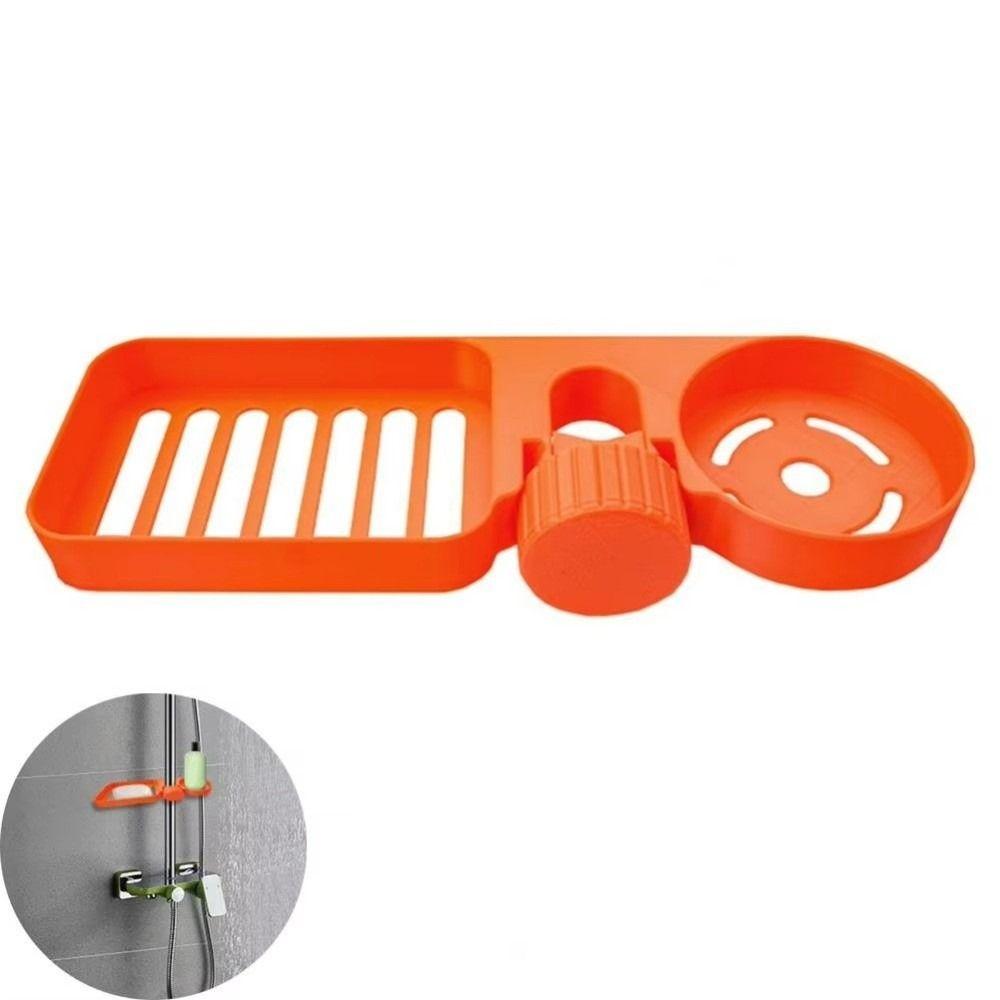 Space-Saving Soap Dish Storage Holder Strong Load-bearing Bathroom Shelf Shower Shelves  Home