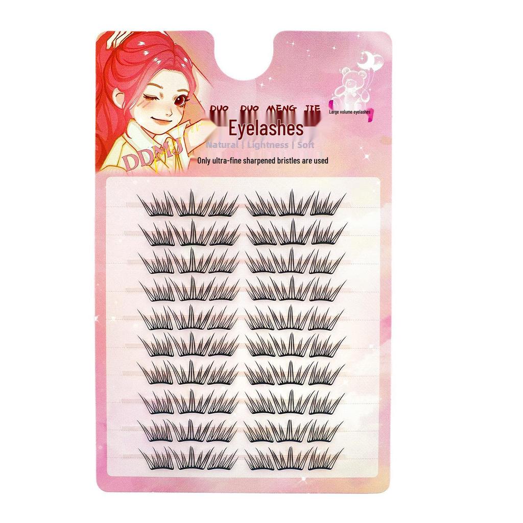 Comic Girl Dense Eyelash Glue with Soft Hair - Large Capacity for On-Camera Looks