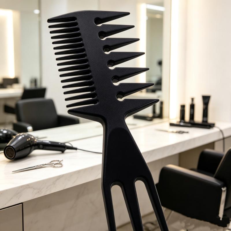 3ks Hřeben na úpravu vlasů se širokými zuby Hřeben na vlasy Hřeben s texturou Pro uhlazené vlasy Undercut Antistatický hřeben Sada hřebenů na styling pro muže