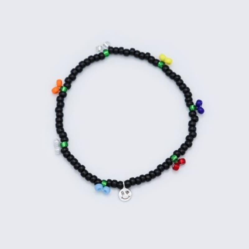 BONBEAU Cherry festival cute beads Bracelet Mini smile charm cute cherry beads bracelet