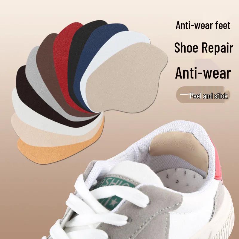 

Self-Adhesive Sneaker Heel Repair Patch for Worn-Out Linings Black, Six-Piece Set