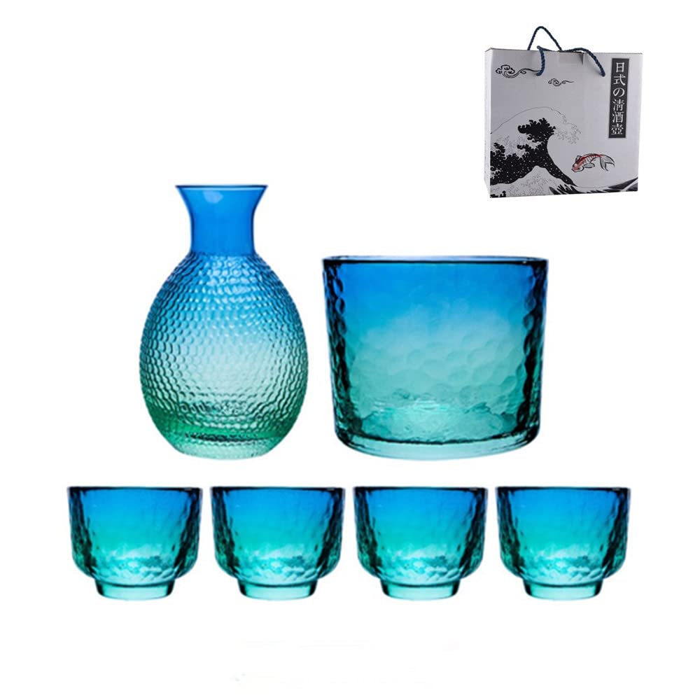 For Sake Glass Sake Set for Cold Includes a Warmer and a Glass Sake Glass Sake and Sake and Perfect for Cold and Hot Ideal for and As a Gift for 60th