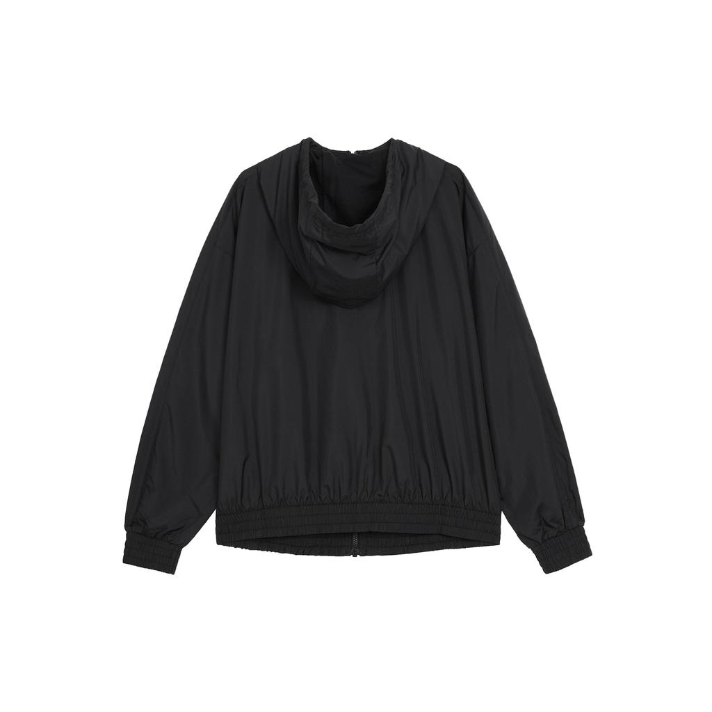 Nike Sportswear Classic Woven Hooded Relaxed Fit Stretch Jacket Women Jacket Black FV6299010